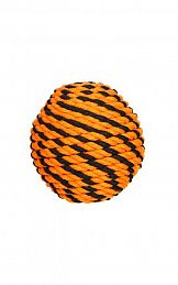 Игрушка для собак Doglike Мяч Броник средний (оранжевый-черный) 