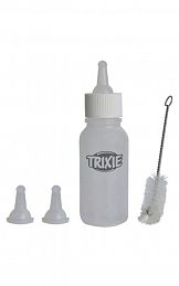 Набор для вскармливания Trixie My Mummy  (бутылочка 150 мл, 3 соски, ершик для мытья)  