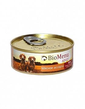Bio Menu консервы для собак (паштет)