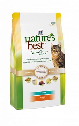 Hill's NB сухой корм для взрослых кошек из натуральных ингредиентов (ТУНЕЦ)