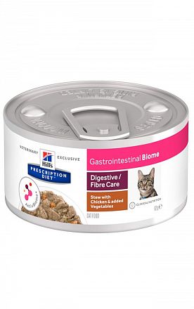 Hill's PD Gastrointestinal Biome Digestive  консерва для кошек при проблемах с ЖКТ (КУРИЦА РАГУ)