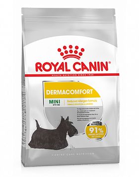 Royal Canin Mini Dermacomfort сухой корм для собак мелких пород при раздражениях и зуде