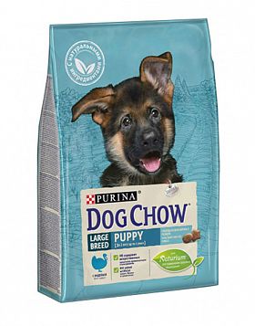 Dog Chow Large Breed Puppy сухой корм для щенков крупных пород (ИНДЕЙКА)