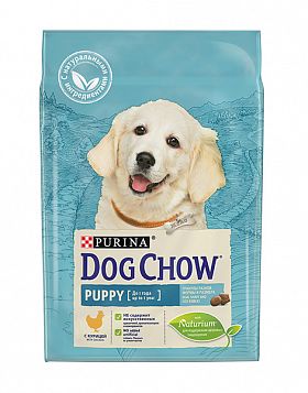 Dog Chow Puppy сухой корм для щенков всех пород (КУРИЦА)