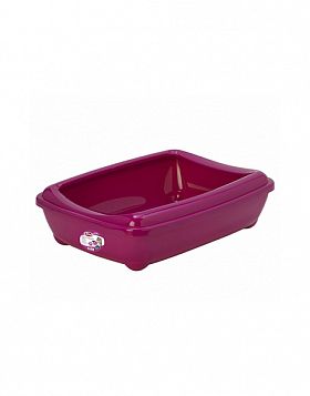 Туалет для кошек Moderna Аrist-o-tray  цвет ярко-розовый 2