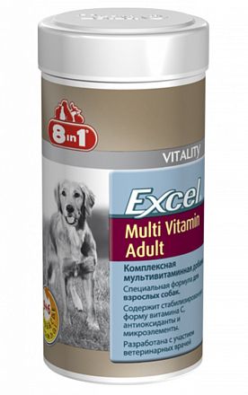 8 in 1 Excel мультивитамины для собак 
