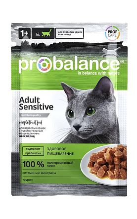 Probalance пауч для кошек с чувствительным пищеварением