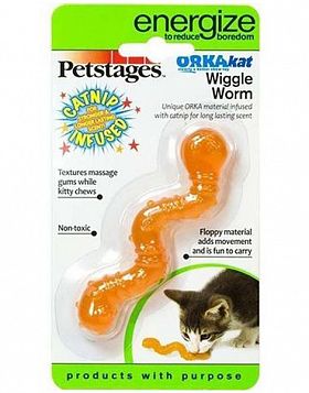 Игрушка для кошек Petstages Energize ОPKA червяк