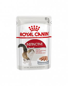 ROYAL CANIN Instinctive Mousse полноценный корм в паштете для взрослых кошек старше 12 месяцев