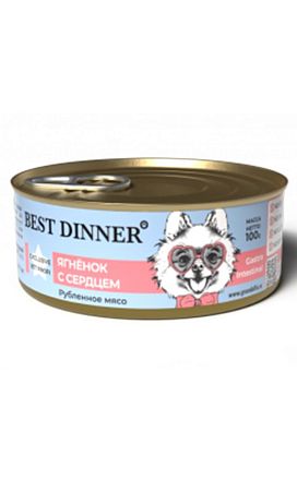 Best Dinner Exclusive Vet Profi Gastro Intestinal  консервы для собак с чувствительным пищеварением (ЯГНЕНОК-СЕРДЦЕ)