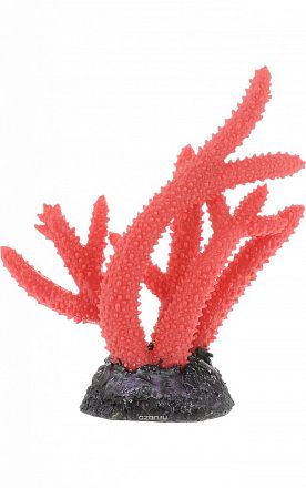 Аква декор BARBUS Пластиковый коралл красный  Decor 264
