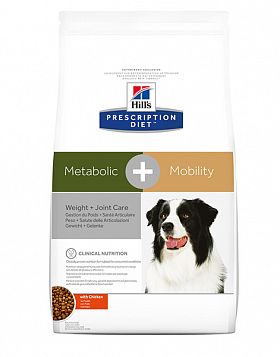 Hill's PD Metabolic Mobility сухой корм для коррекции веса при заболевании суставов собак (КУРИЦА) 