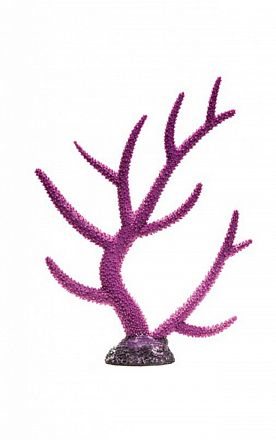 Аква декор Barbus Пластиковый коралл фиолетовый  Decor 261