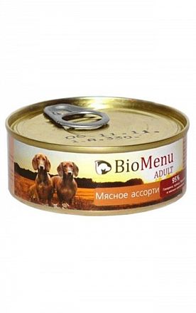 Bio Menu консервы для собак (паштет)