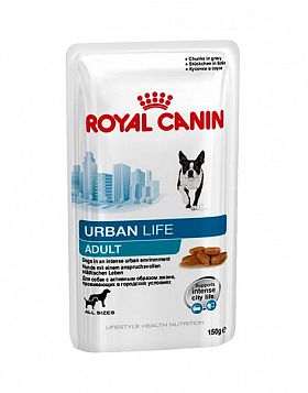 Royal Canin Urban Life Adult  влажный корм в соусе пауч
