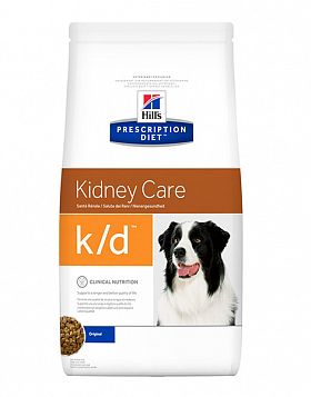 Hill's PD k/d Kidney Care сухой корм для собак с заболеваниями почек и сердца 