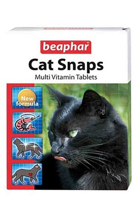Beaphar Cat Snaps кормовая добавка для кошек (МУЛЬТИВИТАМИНЫ)