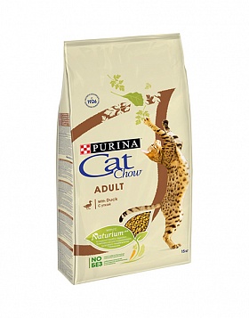 Cat Chow Adult сухой корм для взрослых кошек (УТКА)