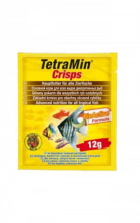 TetraMin Crisps сухой корм корм для всех видов рыб в чипсах 