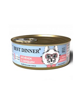 Best Dinner Exclusive Vet Profi Gastro Intestinal  консервы для собак с чувствительным пищеварением (ЯГНЕНОК-СЕРДЦЕ)