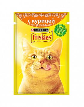 Friskies пауч для кошек (КУРИЦА В ПОДЛИВЕ)