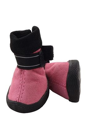 Ботинки для собак розовые YXS143