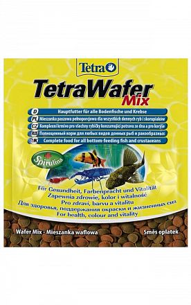 Tetra WaferMix корм-чипсы для всех донных рыб 