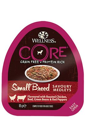 Wellness Core SMALL BREED SAVOURY MEDLE консервы для собак мелких пород (КУРИЦА-ГОВЯДИНА)