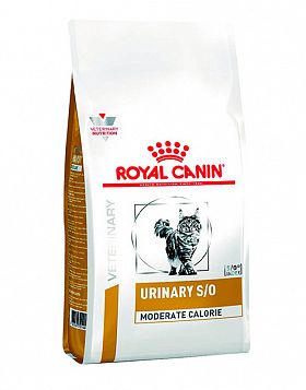 Royal Canin Urinary S/O Moderate Calorie сухой корм  для растворения мочевых камней и снижение риска появления их