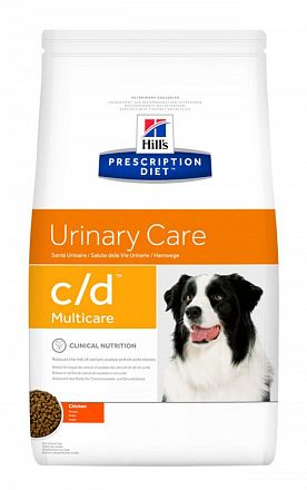 Hill's PD c/d Multicare Urinary Care сухой корм для собак при профилактике МКБ (КУРИЦА) 