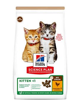 Hill's SP Kitten сухой корм для котят с 3-х недель до 1 года, беременных и кормящих кошек (КУРА+КАРТОФЕЛЬ)