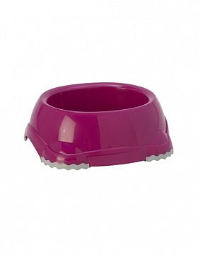 Миска Moderna Smarty bowl пластиковая с антискольжением  цвет розовый 