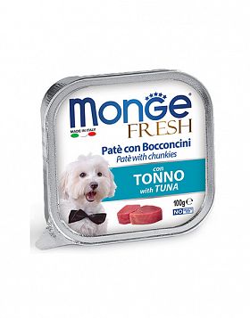Monge Dog Fresh влажный корм для собак (ТУНЕЦ)