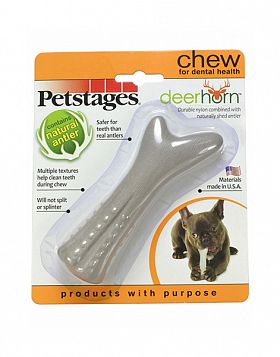 Игрушка для собак Petstages Deerhorn с оленьими рогами маленькая