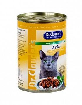 Dr.Clauder's консервы для кошек (ПЕЧЕНЬ)