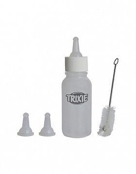 Набор для вскармливания Trixie My Mummy  (бутылочка 150 мл, 3 соски, ершик для мытья)  