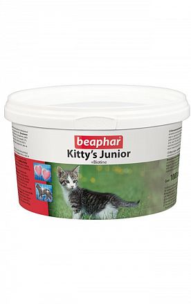 Beaphar Kitty's Junior кормовая добавка для котят (БИОТИН) 