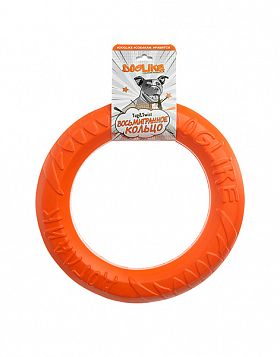 Игрушка для собак Doglike Снаряд Tug&Twist Кольцо 8-мигранное малое (Оранжевый) 