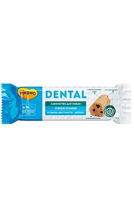 Лакомство для собак Мнямс Dental Зубные спонжи для бережной очистки зубов 