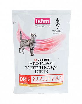 ProPlan Veterinary Diets DM пауч для кошек при диабете (КУРИЦА)