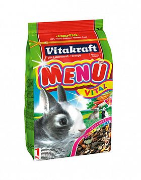 Корм Vitakraft Menu Vital основной для кроликов 