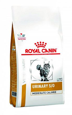 Royal Canin Urinary S/O Moderate Calorie сухой корм  для растворения мочевых камней и снижение риска появления их