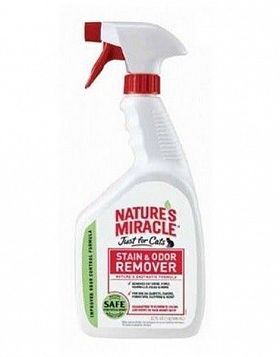 Спрей 8in1 NM Remover Spray уничтожитель пятен и запахов от кошек 