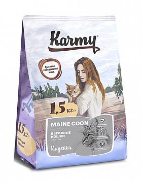 Karmy Kitten Main Coon сухой корм для котят породы Мэйн Кун 
