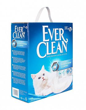 Наполнитель Ever Clean  комкующийся для кошачьего туалета  (ГОЛУБАЯ ПОЛОСКА)