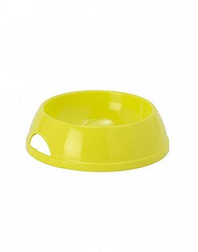 Миска Moderna Eco Bowl пластиковая цвет лимон 