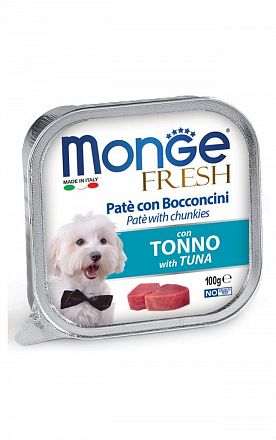 Monge Dog Fresh влажный корм для собак (ТУНЕЦ)